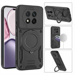 Magnetic Case For Honor Magic7 Lite 5G  /  X60 Pro 5G  /  X9c 5G Shockproof TPU + PC Phone Back Cover with Kickstand