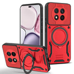 Magnetic Case For Honor Magic7 Lite 5G  /  X60 Pro 5G  /  X9c 5G Shockproof TPU + PC Phone Back Cover with Kickstand