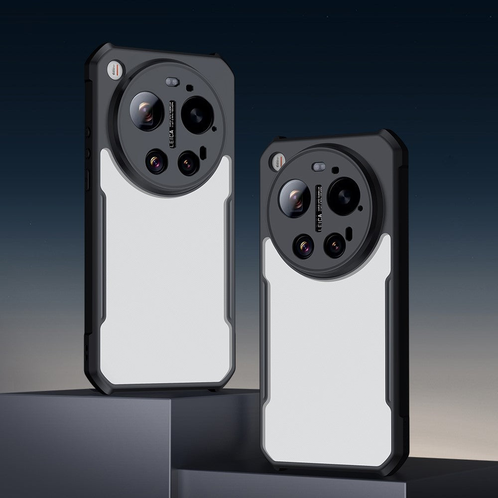 XUNDD För Xiaomi 17 Ultra 5G Skal Stoppsäkert TPU + Akryl Genomskinligt Baksida mobilskal