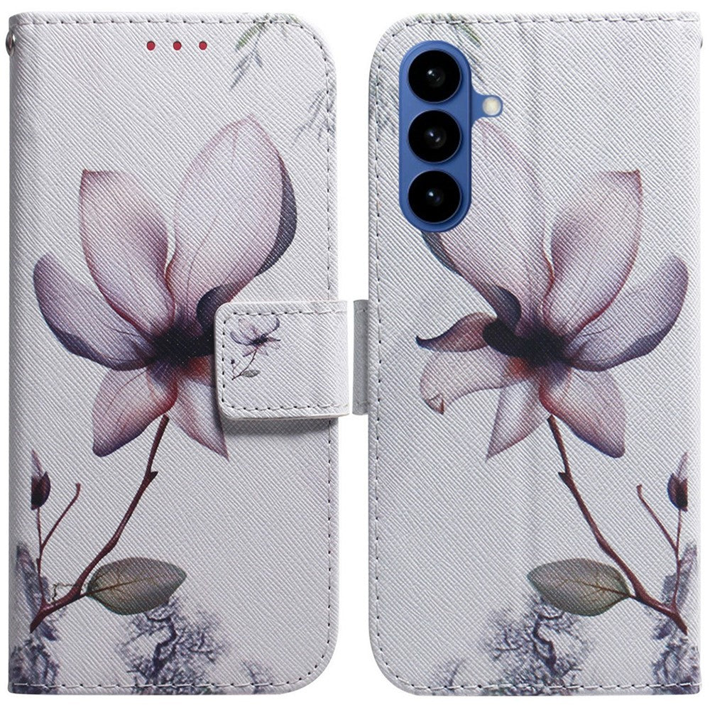 Samsung Galaxy A37 5G Plånboksfodral Mönstertryck Lädermobilfodral