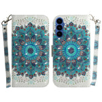 For Samsung Galaxy A37 5G Case Pattern Printing Leather Wallet Phone Cover with Wrist Strap