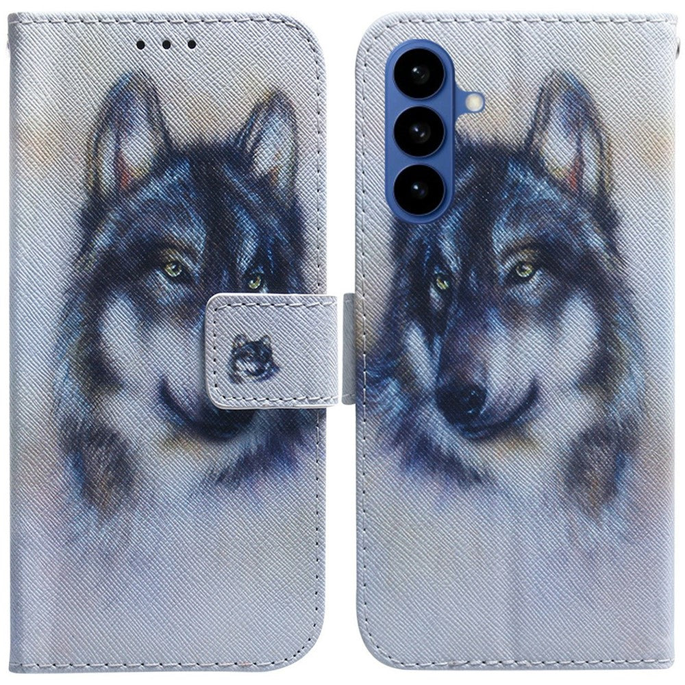 Til Samsung Galaxy A57 5G Pung Etui Mønsterprint Læder Telefoncover