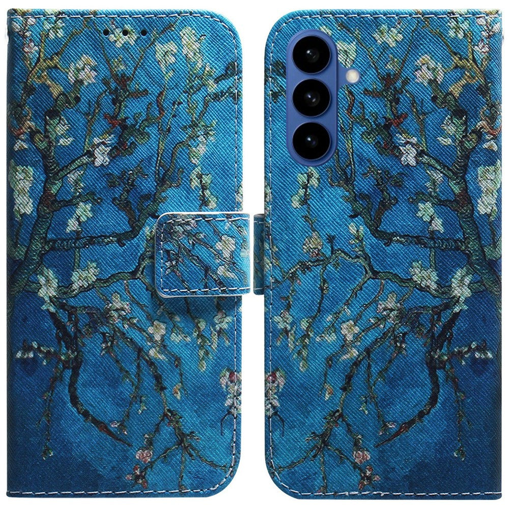 Til Samsung Galaxy A57 5G Pung Etui Mønsterprint Læder Telefoncover