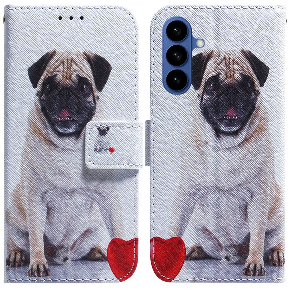 Til Samsung Galaxy A57 5G Pung Etui Mønsterprint Læder Telefoncover