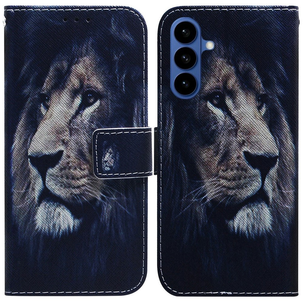 Til Samsung Galaxy A57 5G Pung Etui Mønsterprint Læder Telefoncover