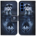 Til Samsung Galaxy A57 5G Pung Etui Mønsterprint Læder Telefoncover