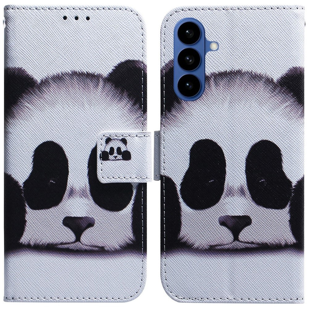 Til Samsung Galaxy A57 5G Pung Etui Mønsterprint Læder Telefoncover