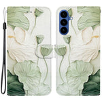 Samsung Galaxy A57 5G Plånboksfodral Mönstertryck Läder Stativ mobilfodral med Rem