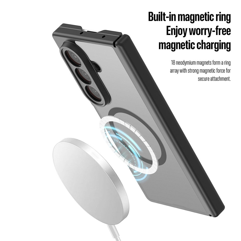DUX DUCIS Expn Series For Samsung Galaxy Z Fold7 5G Magnetic Case PC + TPU Phone Back Cover