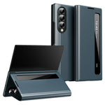 For Samsung Galaxy Z Fold3 5G Case Smart View Window Leather Phone Cover