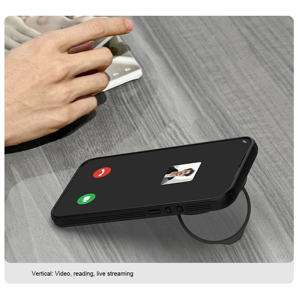 NILLKIN Camshield Prop Magnetic Series til Xiaomi 17 Ultra 5G-etui med gennemsigtigt linsecover og PC TPU-bagside