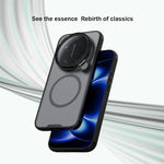 NILLKIN Camshield Prop Magnetic Series til Xiaomi 17 Ultra 5G-etui med gennemsigtigt linsecover og PC TPU-bagside