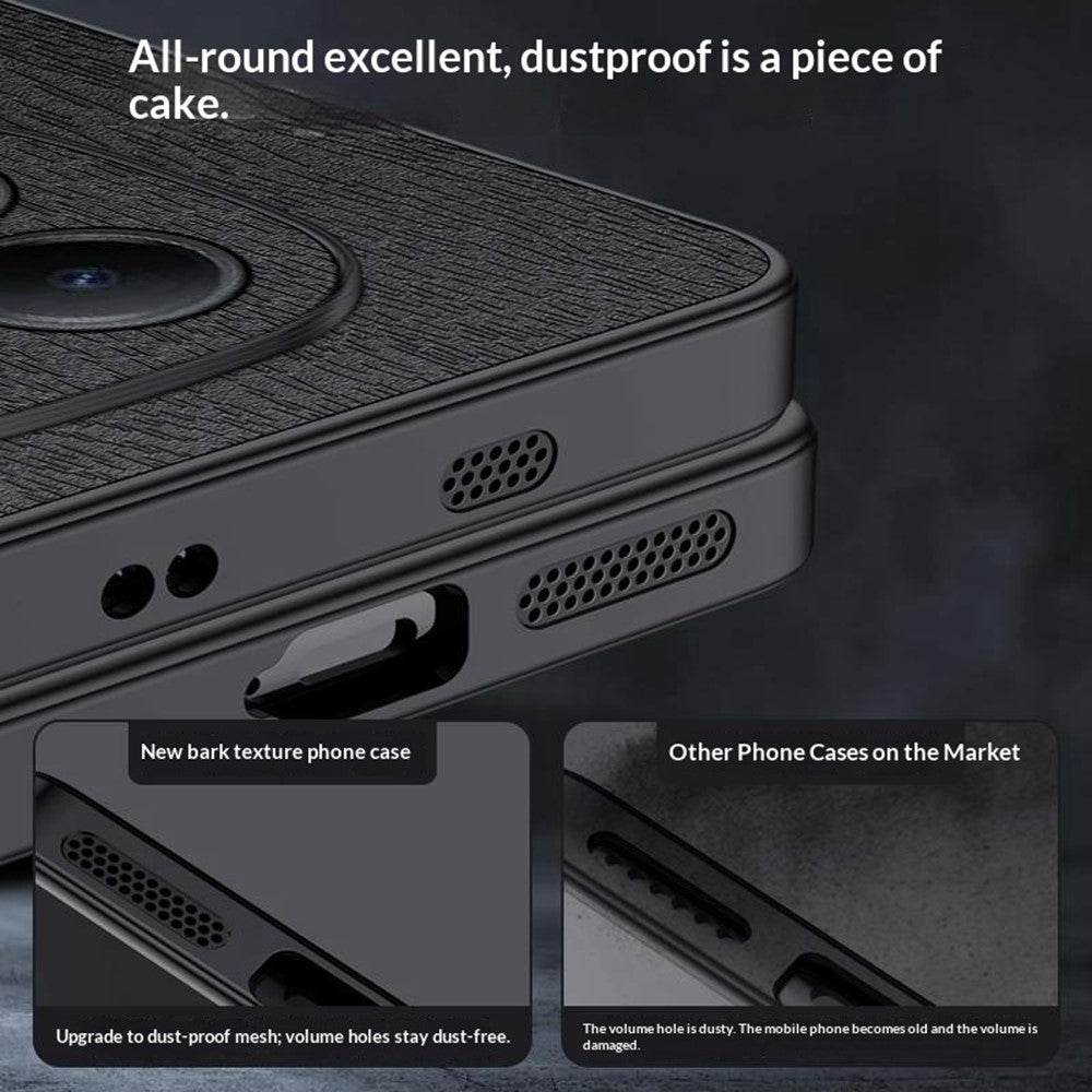 For Xiaomi Redmi Note 15 4G (Global) Case Wood Texture PU Leather Coated PC TPU Phone Cover