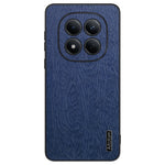 For Xiaomi Redmi Note 15 4G (Global) Case Wood Texture PU Leather Coated PC TPU Phone Cover