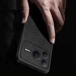 For Honor Power2 5G Case Wood Texture PU Leather Coated PC TPU Phone Cover