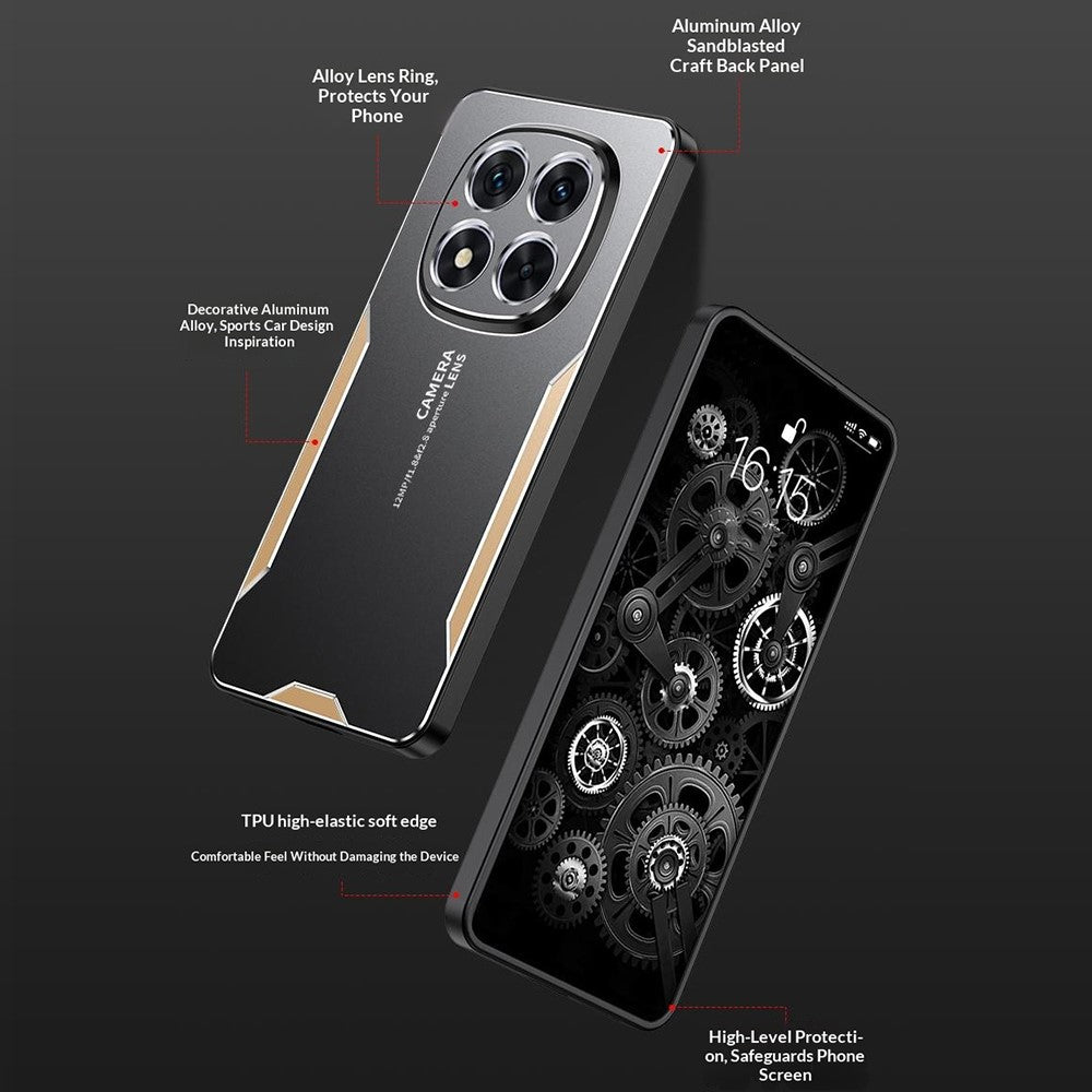 For Xiaomi Redmi Note 15 4G (Global) Phone Case Aluminium Alloy TPU PC Back Cover