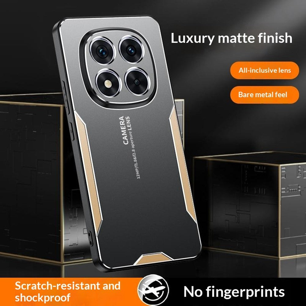 For Xiaomi Redmi Note 15 Pro 4G (Global) Phone Case Aluminium Alloy TPU PC Back Cover