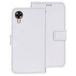 IDEWEI For Oppo A17k 4G Crazy Horse Texture Wallet Flip Cover PU Leather Magnetic Closure Shockproof Folio Book Stand Phone Case