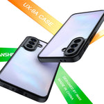 IMAK UX-9A-serien för Samsung Galaxy A37 5G-skal TPU PC-mobilskydd förstärkta hörn