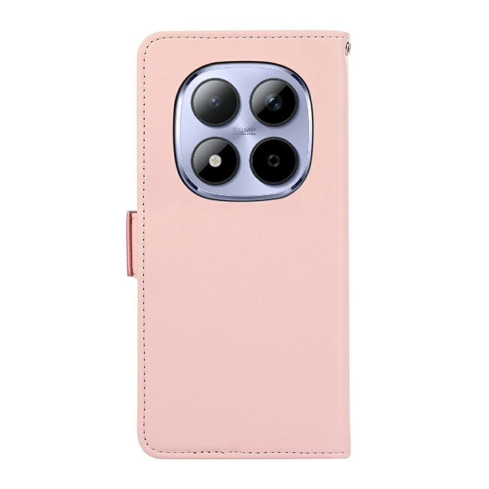 ABEEL For Xiaomi Redmi Note 15 Pro 4G (Global) Case Leather Phone Cover with RFID Blocking Wallet