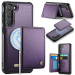 CASEME For Samsung Galaxy S23+ Magnetic Case ME80 Series Leather PC TPU Phone Cover with Detachable Wallet