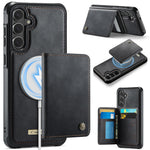 CASEME For Samsung Galaxy S26+ Magnetic Case ME80 Series Leather PC TPU Phone Cover with Detachable Wallet