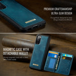 CASEME For Samsung Galaxy S20 FE 5G Magnetic Case  ME80 Series Leather PC TPU Phone Cover with Detachable Wallet