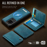 CASEME För Samsung Galaxy S20 Ultra Magnetiskt Skal ME80 Series Läder PC TPU mobilskal med Avtagbar Plånbok