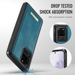 CASEME För Samsung Galaxy S20 Ultra Magnetiskt Skal ME80 Series Läder PC TPU mobilskal med Avtagbar Plånbok
