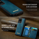 CASEME För Samsung Galaxy S20 Ultra Magnetiskt Skal ME80 Series Läder PC TPU mobilskal med Avtagbar Plånbok