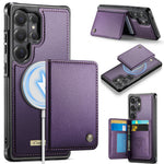 CASEME For Samsung Galaxy S26 Ultra Magnetic Case ME80 Series Leather PC TPU Phone Cover with Detachable Wallet