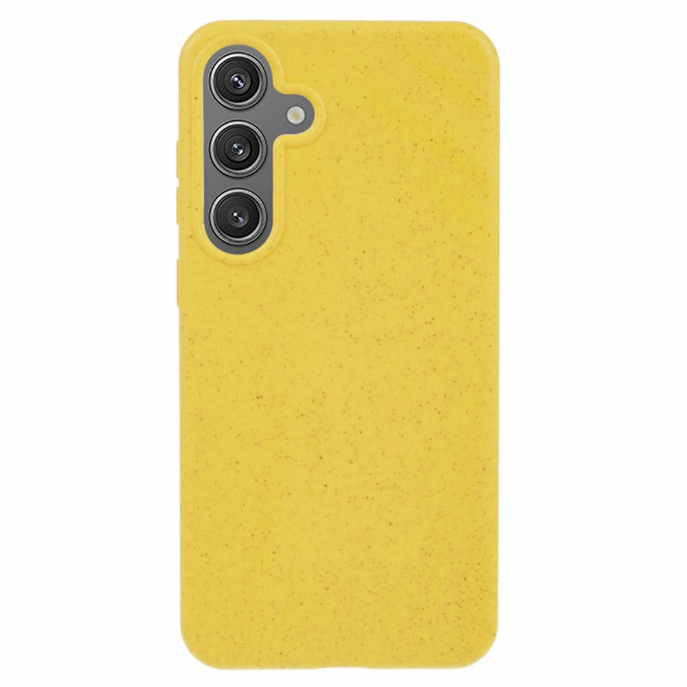 For Samsung Galaxy S26 Phone Case Wheat Straw + TPU Matte Mobile Phone Back Cover