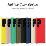 Samsung Galaxy S26 Ultra mobilcover i hvedehalm + mat TPU-bagside
