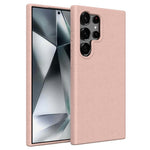 Til Samsung Galaxy S26 Ultra Cover Biologisk Nedbrydeligt Hvedehalm + TPU Mat Telefoncover