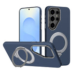 SULADA För Samsung Galaxy S26 Ultra Stöd Magnetiskt Skal Aramidfiber Grid Texturerat Anti-Fingeravtryck PC mobilskal