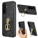 CASENEO D22 For Samsung Galaxy S26+ Case Folding Kickstand Retro Leather Back Phone Cover