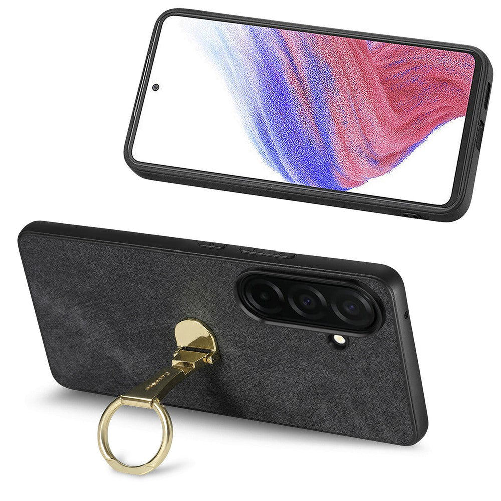CASENEO D22 For Samsung Galaxy S26+ Case Folding Kickstand Retro Leather Back Phone Cover
