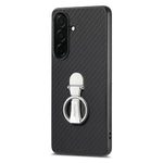 CASENEO C1-19 for Samsung Galaxy S26+ Case Folding Kickstand Leather Back Cover Carbon Fiber Texture