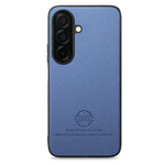 For Samsung Galaxy S26 Case Leather Phone Back Cover with Cloth Texture
