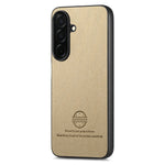 For Samsung Galaxy S26 Case Leather Phone Back Cover with Cloth Texture