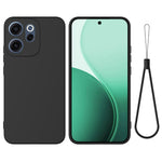 Oppo Reno15 FS 5G / Oppo Reno15 F 5G-mobilcover i flydende silikone med håndrem