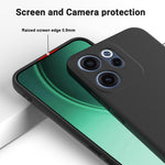 For Oppo Reno15 FS 5G / Oppo Reno15 F 5G Liquid Silicone Case Phone Back Cover with Hand Strap