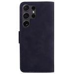 Samsung Galaxy S26 Ultra-skal i enfärgat läderplånboksfodral
