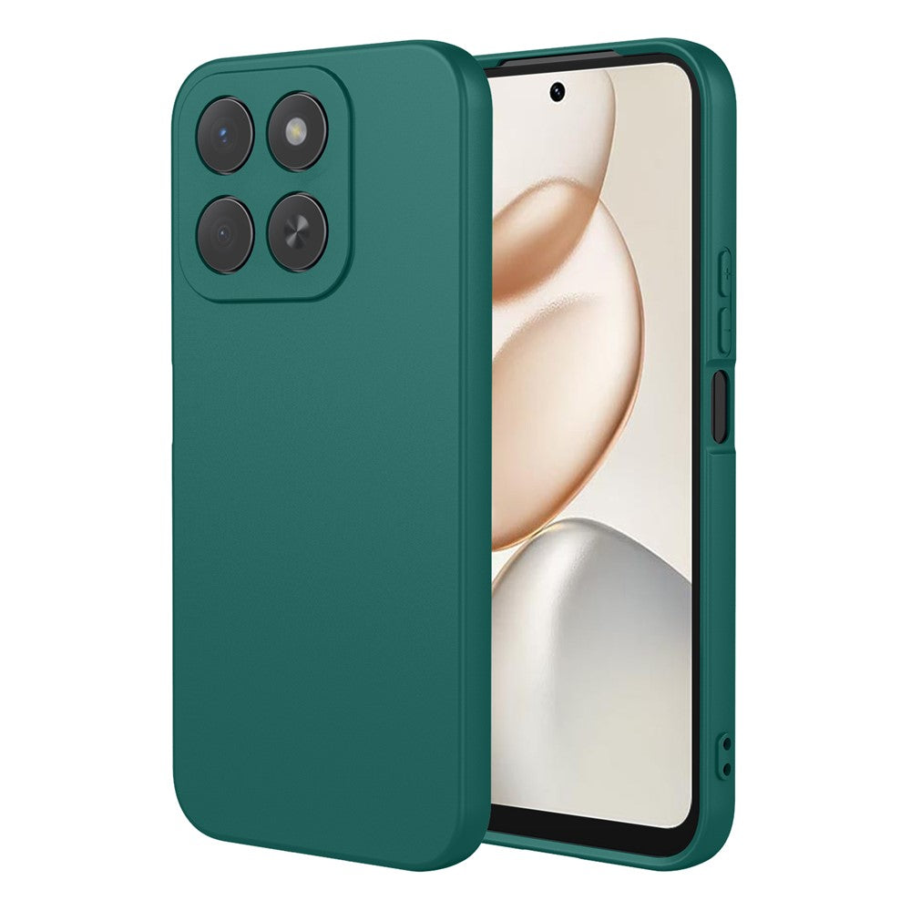 For Honor 400 Smart 5G  /  X7d 4G Case Liquid Silicone Feel Soft TPU Protective Phone Cover