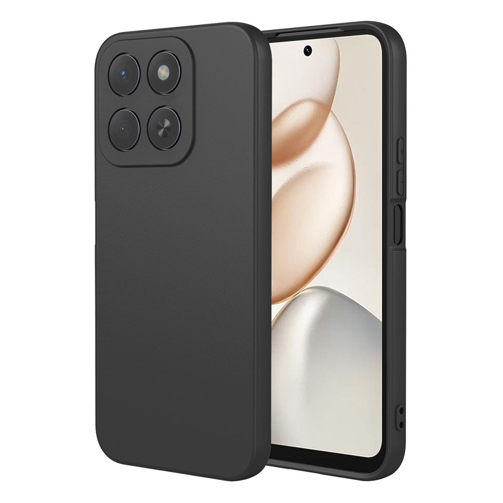 For Honor 400 Smart 5G  /  X7d 4G Case Liquid Silicone Feel Soft TPU Protective Phone Cover