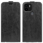 For Xiaomi Redmi A1+ 4G / A2+ 4G / Poco C50 4G PU Leather Vertical Flip Phone Case Crazy Horse Texture Card Holder Anti-drop Cover