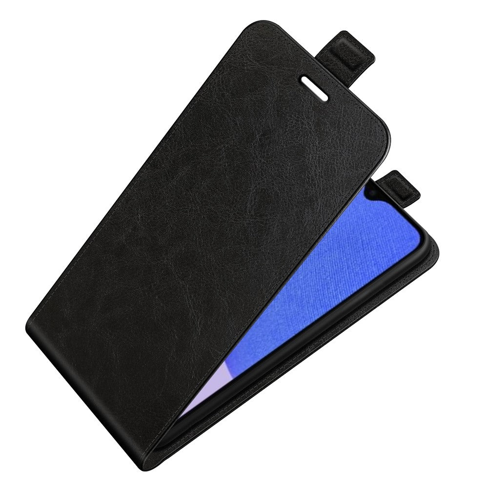 For Xiaomi Redmi A1+ 4G / A2+ 4G / Poco C50 4G PU Leather Vertical Flip Phone Case Crazy Horse Texture Card Holder Anti-drop Cover