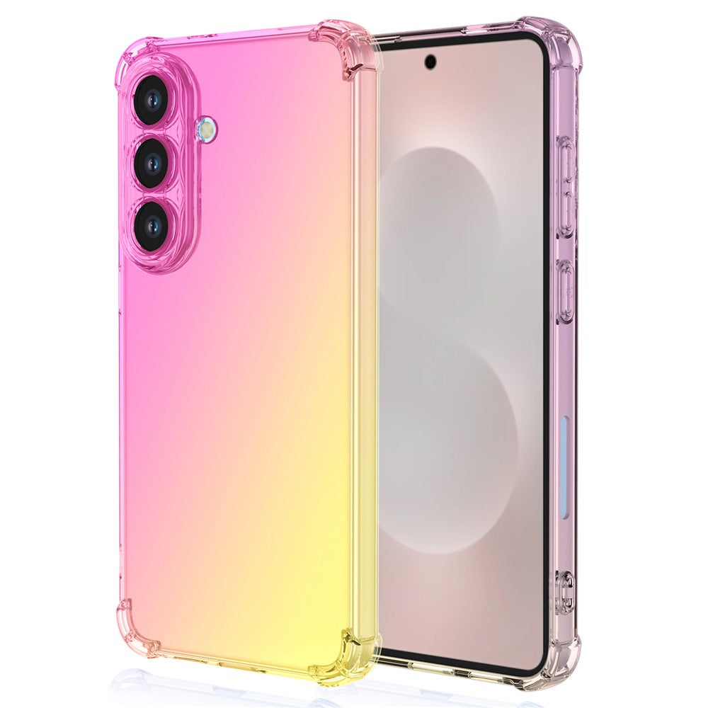 Samsung Galaxy S26-skal i tonad färg, TPU-skydd mot fall