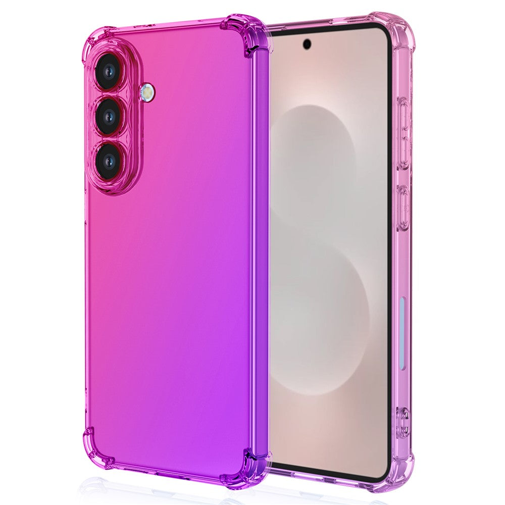 For Samsung Galaxy S26 Case Gradient Color TPU Anti-Drop Phone Cover