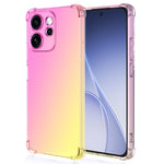Oppo Reno15 Pro Max 5G (Global) / Reno15 Pro 5G (Kina) skal tonad färg TPU fallskyddande mobilskal